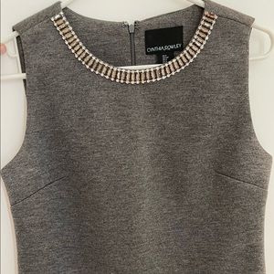 Cynthia Rowley Embellished Rhinestone Top!